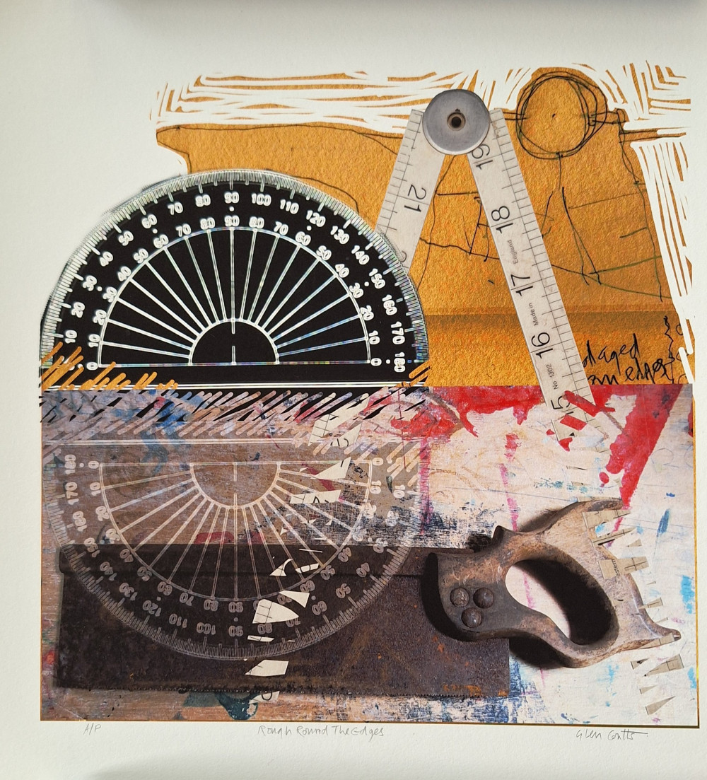 Glen Coutts, Rough Round the Edges. Original Digital Print. 2023